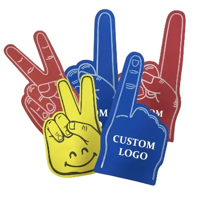 Factory Price Customized Shape Eva Foam Custom Logo Hand Custom Foam Hand