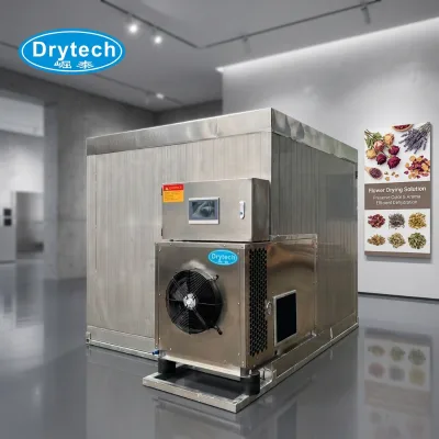 Intelligent Touch Screen Commercial Heat Pump Dryer for Dried Flower Craft Factory