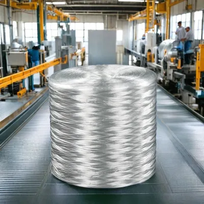 Jushi 386T Direct Roving Roll E-Glass Fiberglass 1200tex & 2400tex Low Price with Cutting Processing Service for Pultrusion