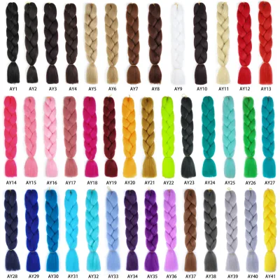 Ultra Braids Easy Synthetic Hair Customizable 24-inch 100gram High Temperature Fiber Factory Supplied at Cheap Price