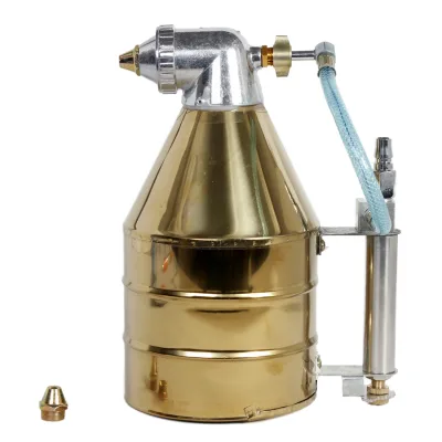 Pneumatic 0.67 Gallon Texture Gun Designed for Spraying Heavy, Viscous Materials Ceiling Texture