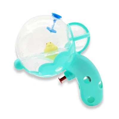Children's Large Capacity Transparent Yellow Duck Floating Ball Cute Water Gun for Beach Toys