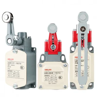Delixi LXK3 Roller Arm Limit Switch: IP65 Waterproof, Durable, Precise Control