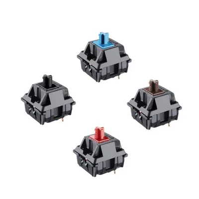 Various Versions Cherry Switches Brown/Red/Cyan/Black/Silent/Silver Switch Hot-swappable RGB for Mechanical Keyboard