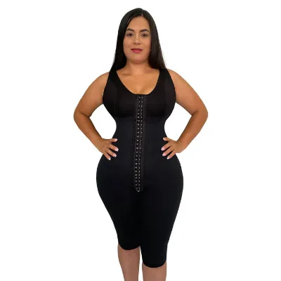Women's Guitar Body Shaper Postpartum Butt Lifter Shaper Compression Garment Tummy Control Women Post Op Liposuction BBL