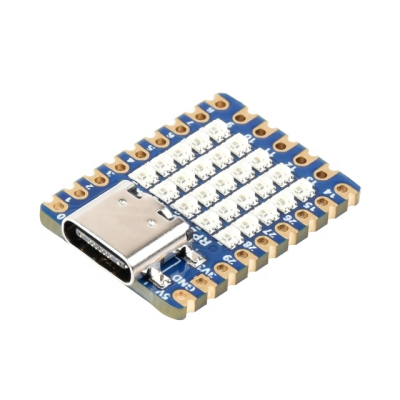 RP2040-Matrix Development Board Onboard 5*5 RGB LED Based on RP2040 Dual Core Processor 264KB SRAM and 2MB Onboard Flash