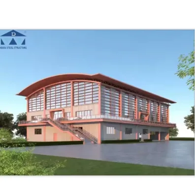A Technologically Highly Advanced Intelligent Steel Structure Sports Venue