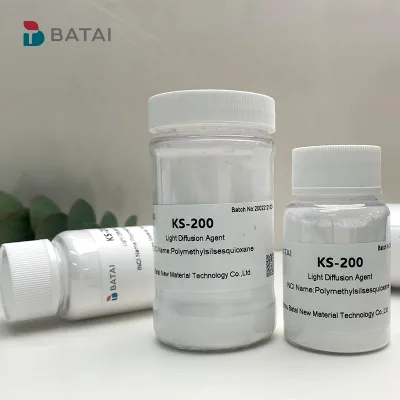 KS-200 High Light Transmittance Light Diffusion Agent for Daily Chemicals LED Bulb and Light Diffusion Masterbatch