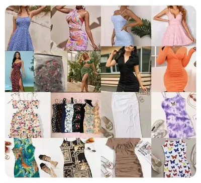 Second-Hand Ladies Cheap Used Clothes Reuse Shop