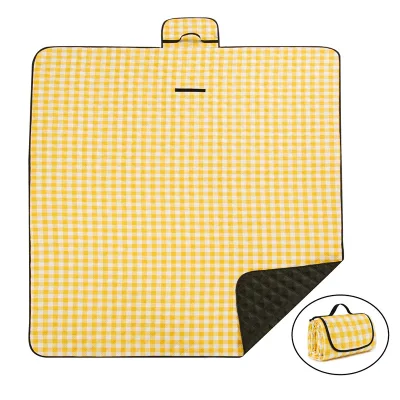 Travel Friendly Ultrasonic Picnic Mat Compact Foldable for Hiking and Road Trips