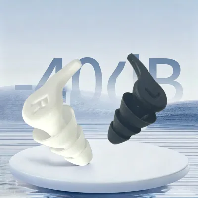 Hearing Protection Shark Fin Design Ear Plugs for Sleeping Noise Cancelling Silicone Earplugs Sound Blocking With Box