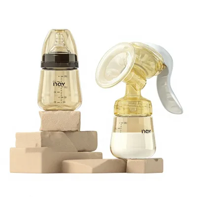 Noain Manual for Powerful Suction Silica Gel Maternal Care ProductMilking Device Lactation-Stimulating Pumping