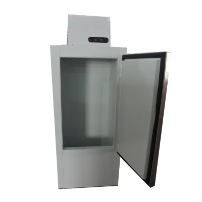 300 Liters 100 Bags Ice Merchandiser Outdoor Ice Cube Cooler Box Gas Station Ice Storage Bin
