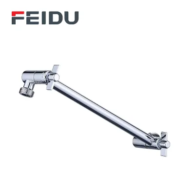FEIDDU Stainless Steel Chrome Wall Mount Shower Arm-High Pressure Eco-Friendly Water Saving