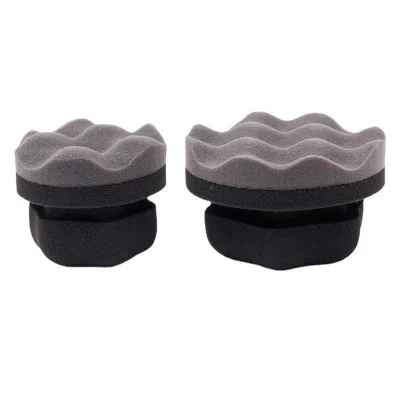 Tire Shine Applicator Pad Durable and Reusable Hex-Grip Car Cleaning Supplies Tire Dressing Applicator Pad Wax Applicator