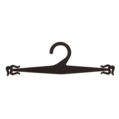 Bikini Swimsuit Display Hook Clothes Clear Lingerie Plastic Bra Hanger Factory Outlet Underwear Hanger for Underwear