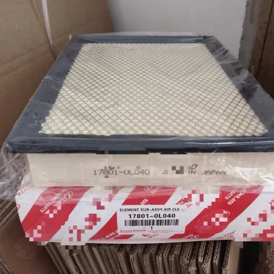 Factory Direct Supply Accesorios Repuestos Engine Air Filter 17801-0L040 For Toyota Hilux Fortuner Innova 178010L040