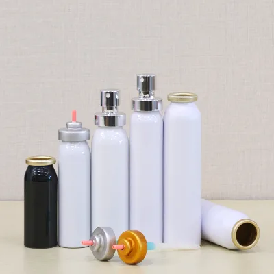 Mini Aerosol Cans Spray Bottle 15ml 20ml 30ml Aluminum Shaving Foam Mini Aerosol Cans With Accessories