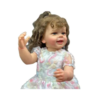 22 Inch Silicone Baby Reborn Dolls Silicon Full Body for Sale Lifelike Infant Reborn Newborn Doll With Imbilc Baby Toy