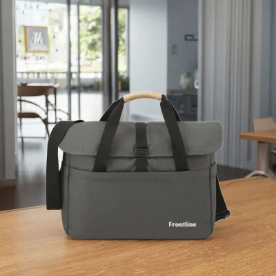 Professional Factory Recycled PET Briefcase Laptop Messenger Bag Eco-Friendly Computer Messenger Bags