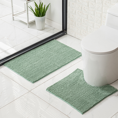 Bath and Toilet Water Absorbent Floor Mat Bathroom Foot Mat Non Anti Slip Hotel Water Absorbing Bath Mat for Bath Tub