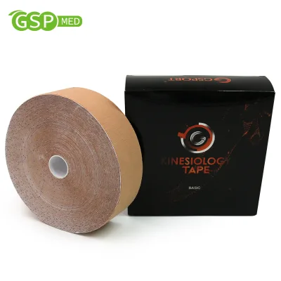 5cm*32m Cotton Kinesiology Tape Skin Color Breathable Medical K Tape Athletic Sports Muscle Tape for Muscle Recovery Wholesale
