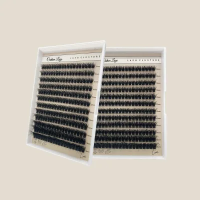 Cashmere Cluster Lashes Kit Wholesale Lash Clusters Fluffy DIY Lash Extension Kit