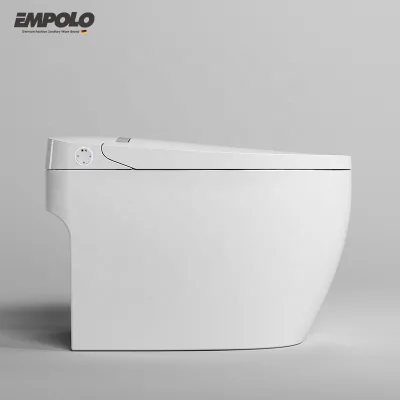 Empolo Intelligent Ceramic Automatic Toilet Free Standing Smart WC Flush for Hotels Bathrooms Floor Mounted with Bowl Wholesale