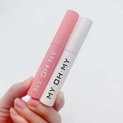 Round 5ml White Cosmetics Container Eyeliner Eyelashes Customized Private logo Packaging Hot Products