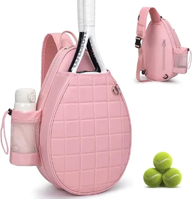 For Women, Men and Youth Waterproof Crossbody Sling Pickleball Bags