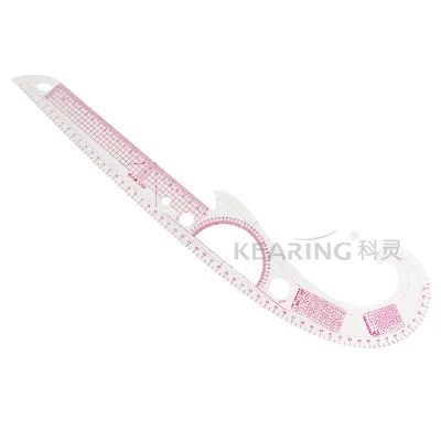 Kearing Plastic Curve Ruler 56cm Metric for Pattern Making Subtle Curves Armholes Necklines Streamlined Garment Design#3250