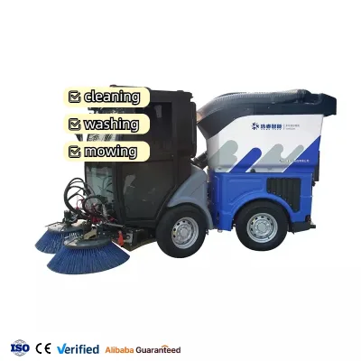 Road Sweeper Open Vision Field Comfortable Driving Safe Driving Flexible Turning Prevent Secondary Dust Pollution
