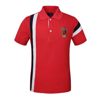 DREAM SPORT China Custom Cheap Golf Wear Style Red Polo Shirts for Men