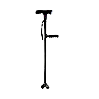 Aluminum Adjustable Multifunction Customized Luxury with Alarm and Led Light Folding Walking Cane