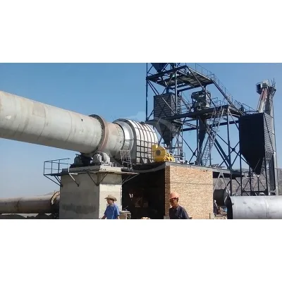 Ce Lightweight Gypsum Lime Hydrating Aggregate Rotary Kiln