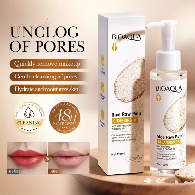 OEM for Vegan Facial Cleanser Oil Avocado Extract for Skin Brightening Intensive Hydrating Refreshing Care Formula 120ml