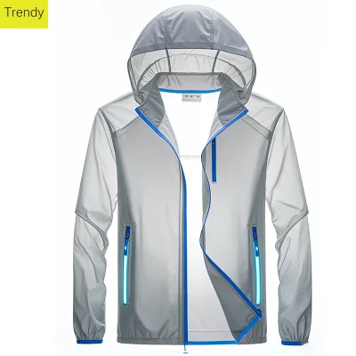 Alibaba - Trending, Mens Activity - friendly Hooded Jacket, B2B Customizable Hem Elasticity