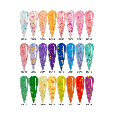 Hot Sale Professional High Quality Acrylic Gel Nail Dipping Powder Mirror Powder