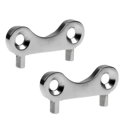 New NUK 316 Stainless Steel 34mm Spare Key for Boat Fuel/Water/Waste Tank Deck Fill-Marine Grade Heavy Duty Replacement Tool