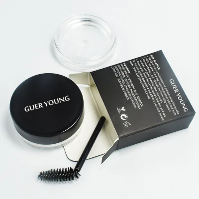Custom Logo No Need Water Brow Wax Brow Freeze Styling Wax Vegan Clear Brow Styling Wax Eyebrow Styling Gel No Color