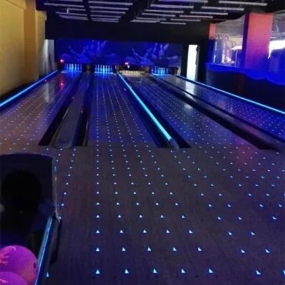 Complete New Full Glow Bowling Lane Set for Bowling Entertainment Center