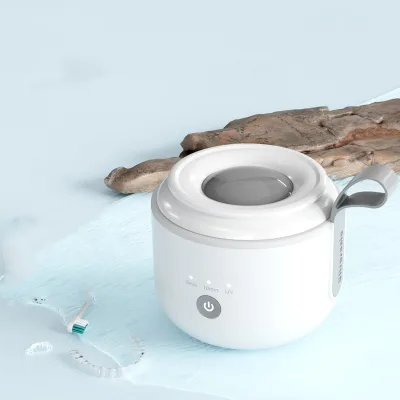 MouthGuard Cleaner for Aligner NightGuard Jewelry Ultrasonic Retainer Cleaner 45kHz Denture Cleaner Machine Cleaning Pod