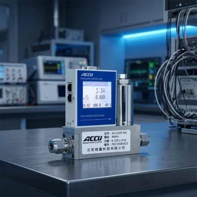Corrosion-Resistant Digital Pressure Controller/Meter Series ACU20P User Manual for Semiconductor CVD Process