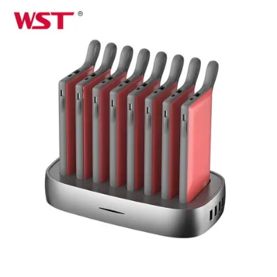 Public sharing power bank multi power bank station 8 pieces universal portable power bank