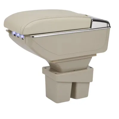 Center Console Storage Box with USB Charging Car-Styling Decoration Accessories Parts Organizer for Honda City