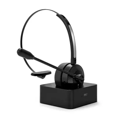 Customer Service Headphone Wearing Aviation Bluetooth 5.0 Wireless Headset Business Truck Driver Earphone