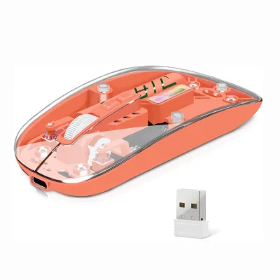 Wireless Silent Mouse bluetooth Wireless Mouse Alambrico Transparente Wireless Rgb Mouse