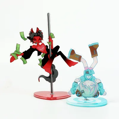 For Custom Wholesale Anime Plastic Rotating Standee Eco-Friendly Waterproof with Feng Shui Angel Design