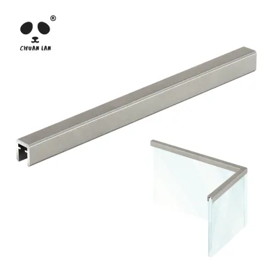 Chuanlan Eco-Friendly Unframed Glass Handrails Premium Quality School Villa Staircase Railing Deck Eclectic Design 1 Model 20zst