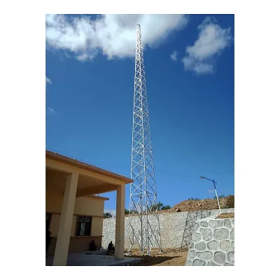 10m 15m 12m 18m 20m 25 Meter Self Supporting Gsm Lightning Rod Angle Steel Telecom Radar Tower Lightning Pole